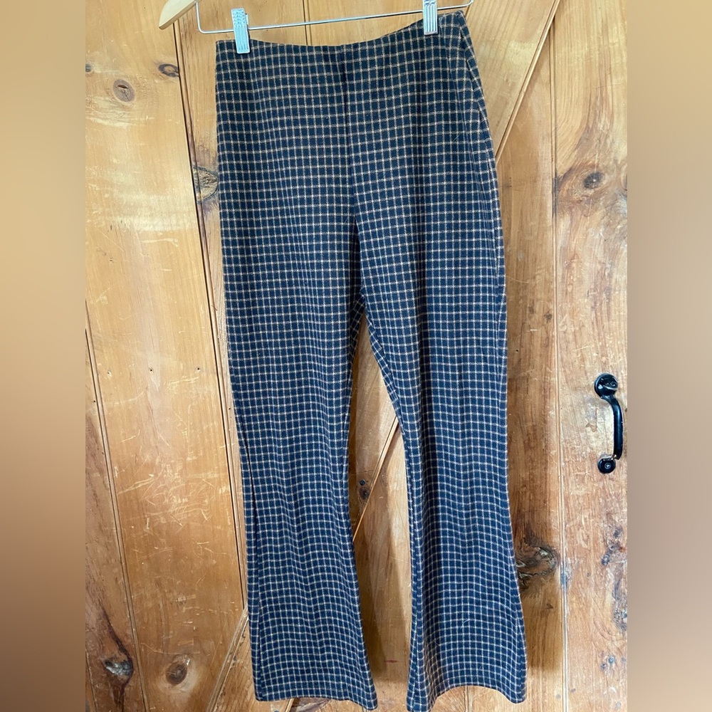 High waisted flare pants